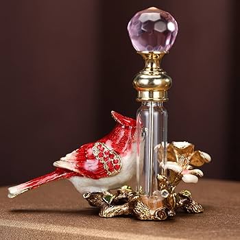 アンティーク リモージュ 手描き野草花瓶 オイル・パフュームボトル ペールピンク アンティークstyle/ パフュームボトル① / 小さな香水瓶の通販